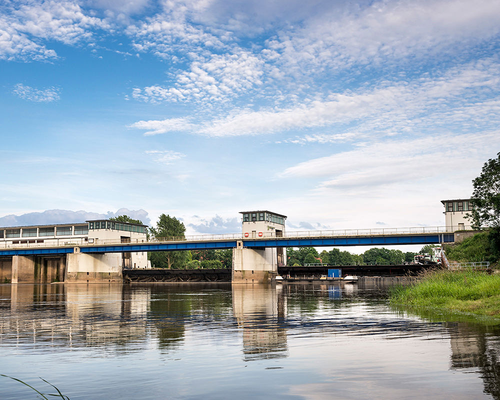 The Schl&uuml;sselburg hydropower plant