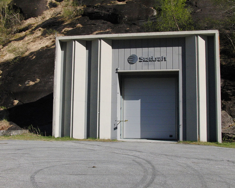 Entry portal to Grytten power plant